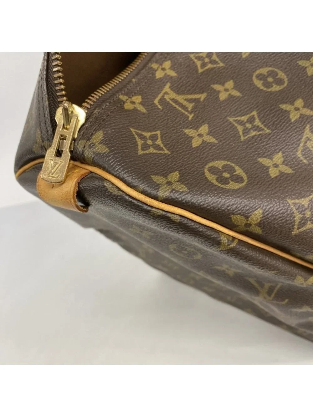Louis Vuitton Boston Bag Monogram Keepall 60 Brown
